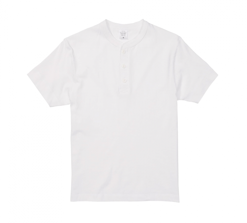 <h5>United Athle</h5>5.6oz.亨利領T-shirt